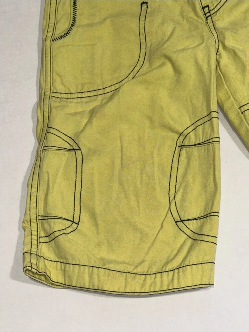 Hanna Andersson Boys Cargo Shorts Green Size 110 (size 5) 100% Cotton